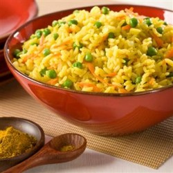 Dušeni riž z zelenjavo