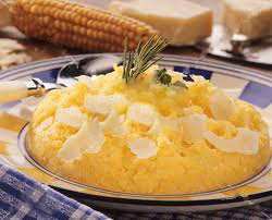 polenta z parmezanom