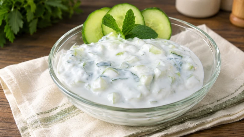 Kumarična solata z jogurtom recept