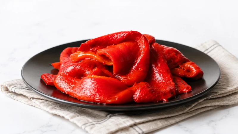 Vložena pečena paprika recept