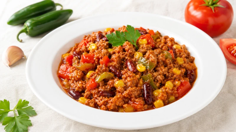 Recept za chilli con carne