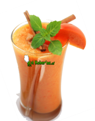 Dietni smoothie z kakijem