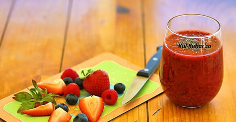 Smoothie z goji jagodami