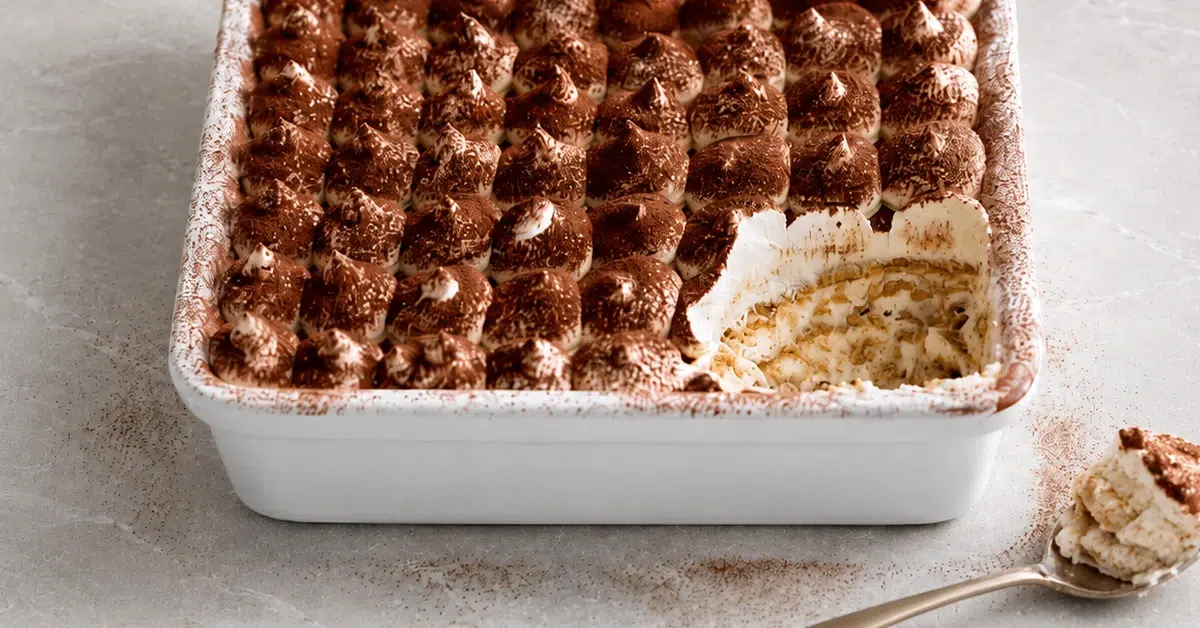 Tiramisu brez jajc